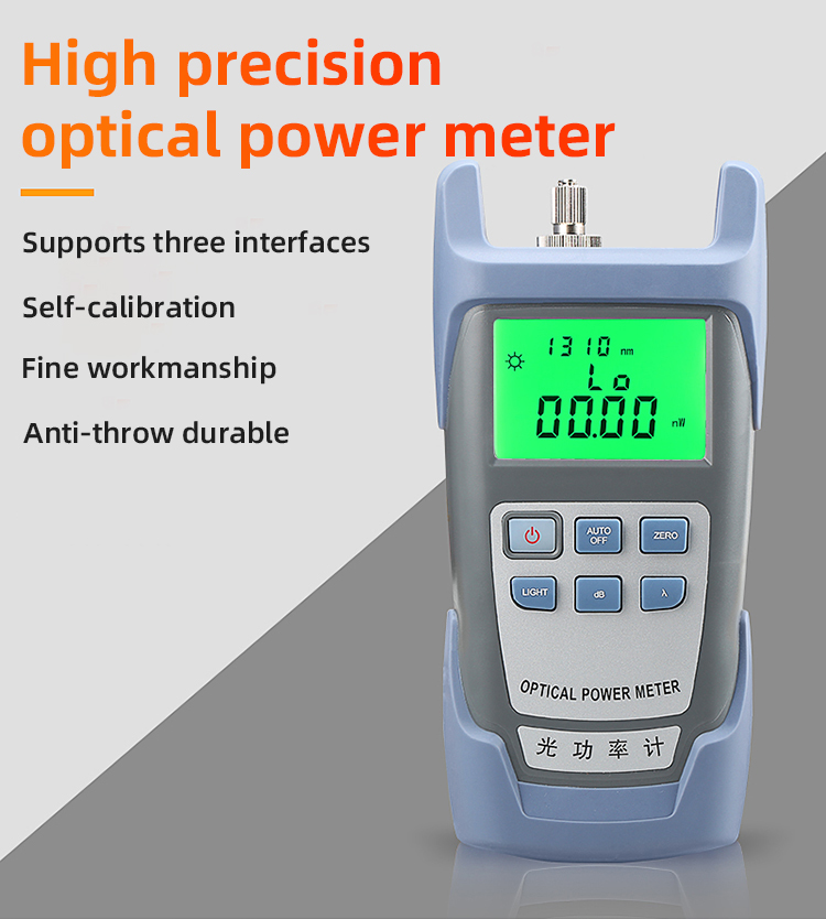 Fiber Optical Power Meter High Quality 2-year warranty Replace New One Only