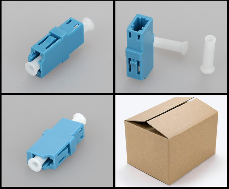 Fiber Optic Adapter Single mode _Multimode LC-LC SX_4