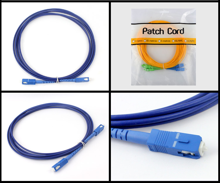 Fiber patch cord Armored SM SC_FC_LC_ST_4